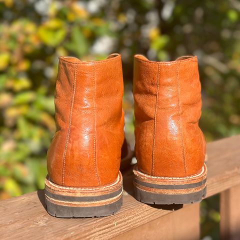 Grant Stone Edward Boot in Incas Rust Kangaroo