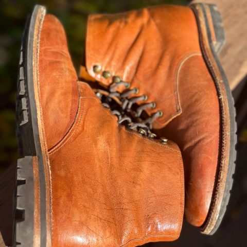 Grant Stone Edward Boot in Incas Rust Kangaroo