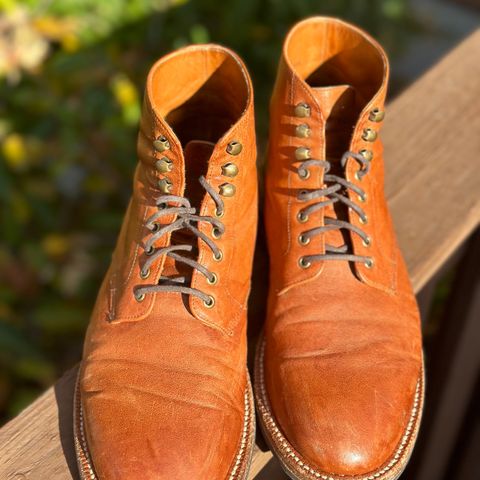 Grant Stone Edward Boot in Incas Rust Kangaroo