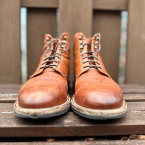 Grant Stone Edward Boot in Incas Rust Kangaroo