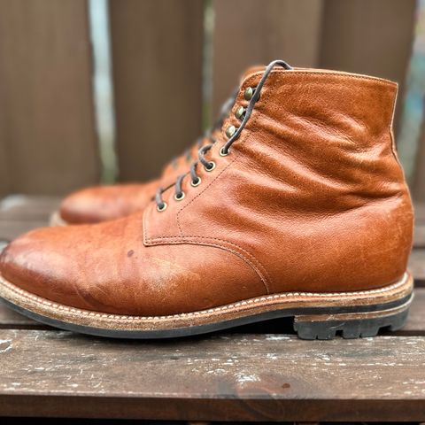 Grant Stone Edward Boot in Incas Rust Kangaroo