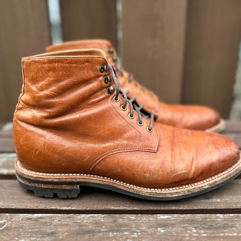 Grant Stone Edward Boot in Incas Rust Kangaroo