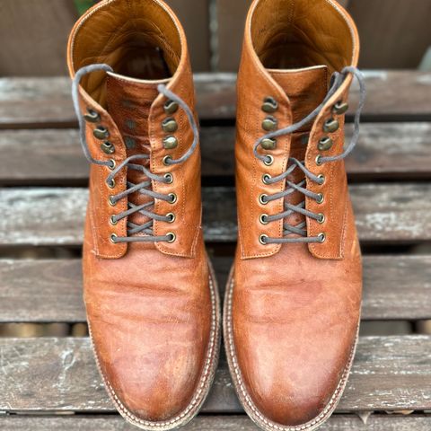 Grant Stone Edward Boot in Incas Rust Kangaroo