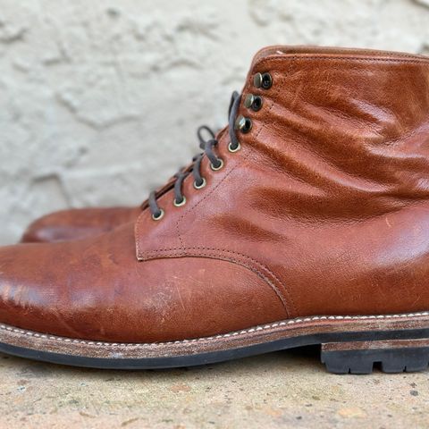 Grant Stone Edward Boot in Incas Rust Kangaroo