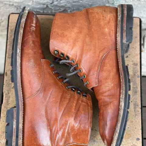 Grant Stone Edward Boot in Incas Rust Kangaroo