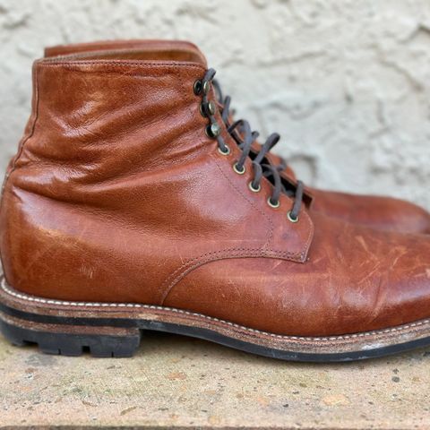 Grant Stone Edward Boot in Incas Rust Kangaroo