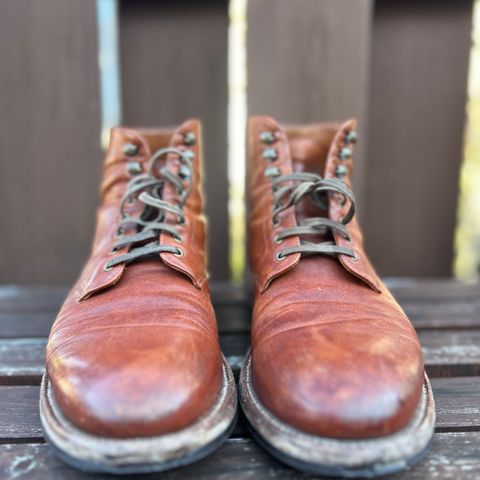 Grant Stone Edward Boot in Incas Rust Kangaroo