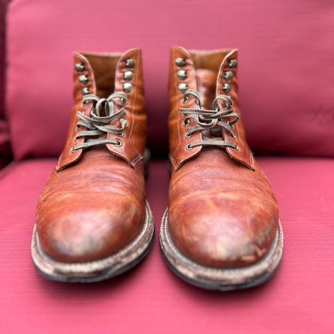 Grant Stone Edward Boot in Incas Rust Kangaroo