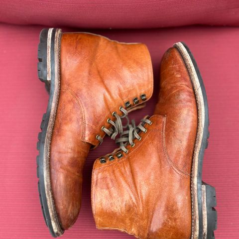 Grant Stone Edward Boot in Incas Rust Kangaroo