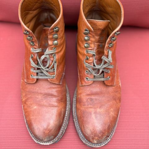 Grant Stone Edward Boot in Incas Rust Kangaroo
