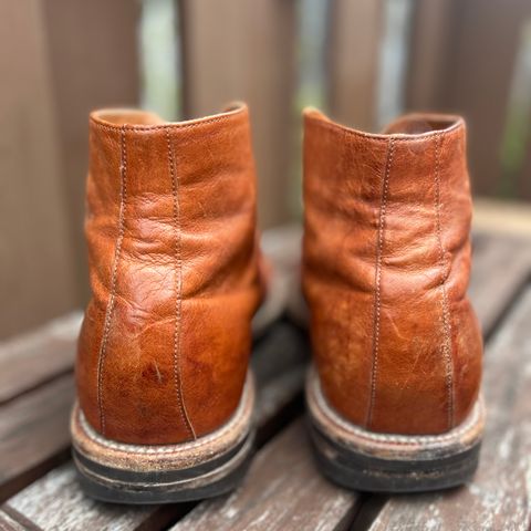Grant Stone Edward Boot in Incas Rust Kangaroo