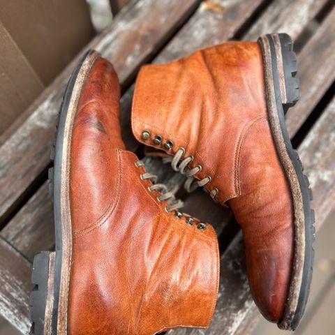 Grant Stone Edward Boot in Incas Rust Kangaroo