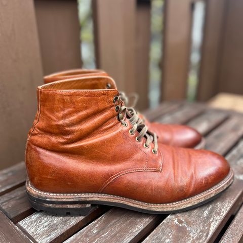Grant Stone Edward Boot in Incas Rust Kangaroo