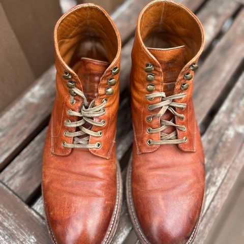 Grant Stone Edward Boot in Incas Rust Kangaroo