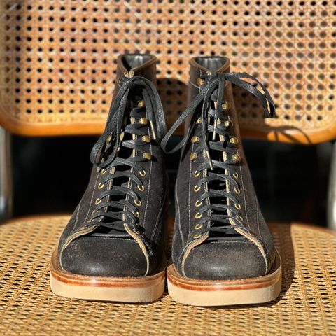 Sagara Cordmaster in Badalassi Carlo Oliva Minerva Reverse Overdyed Black