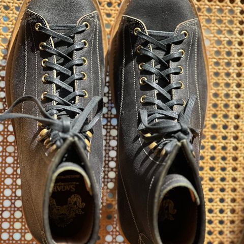 Sagara Cordmaster in Badalassi Carlo Oliva Minerva Reverse Overdyed Black