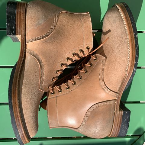 Onderhoud SVC01 Boondocker in Maryam Natural Waxed Reverse Horsebutt