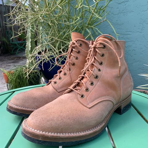 Onderhoud SVC01 Boondocker in Maryam Natural Waxed Reverse Horsebutt