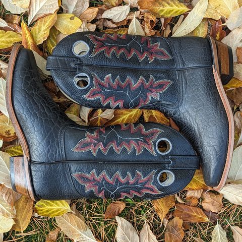 Canada West Brahma 6563-6 in Unknown Leather