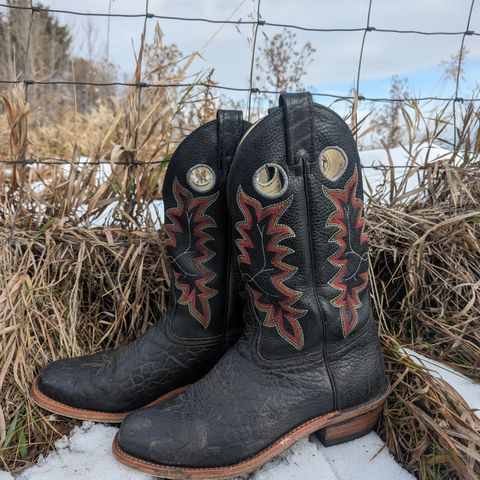Canada West Brahma 6563-6 in Unknown Leather