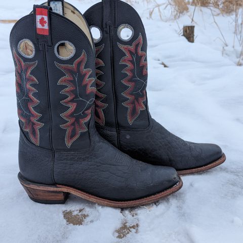 Canada West Brahma 6563-6 in Unknown Leather