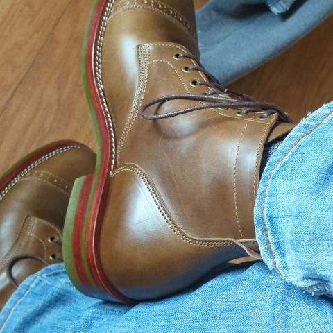 Jakkrabbits Service Boot in Horween Olive Chromexcel