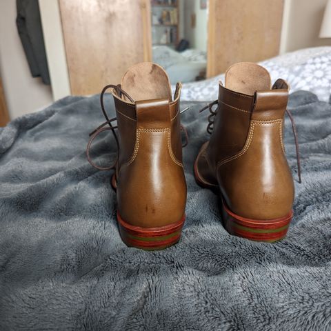 Jakkrabbits Service Boot in Horween Olive Chromexcel