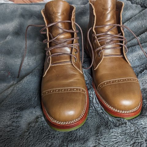 Jakkrabbits Service Boot in Horween Olive Chromexcel