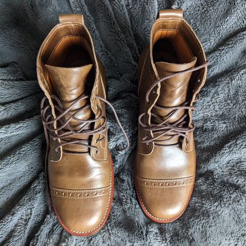 Jakkrabbits Service Boot in Horween Olive Chromexcel