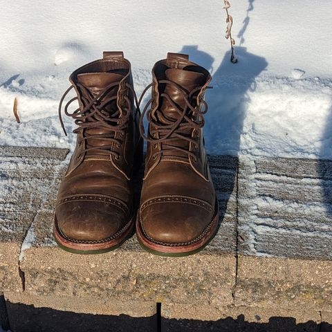Jakkrabbits Service Boot in Horween Olive Chromexcel