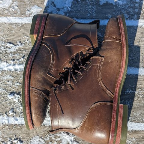 Jakkrabbits Service Boot in Horween Olive Chromexcel