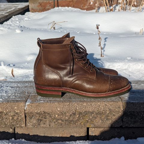 Jakkrabbits Service Boot in Horween Olive Chromexcel