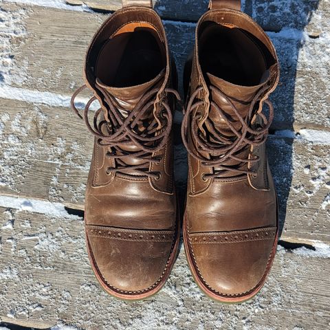 Jakkrabbits Service Boot in Horween Olive Chromexcel