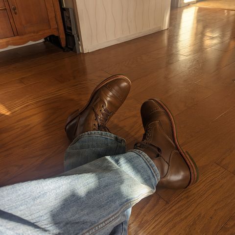 Jakkrabbits Service Boot in Horween Olive Chromexcel