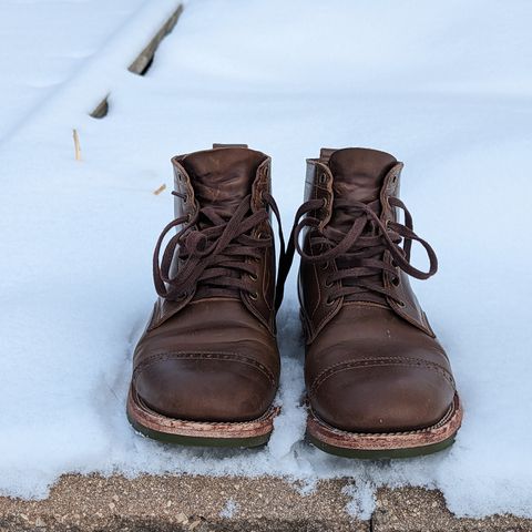 Jakkrabbits Service Boot in Horween Olive Chromexcel