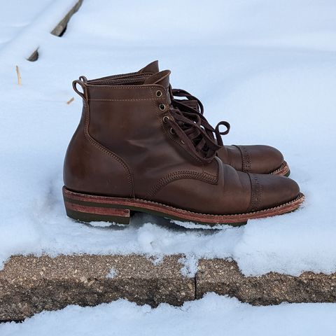Jakkrabbits Service Boot in Horween Olive Chromexcel