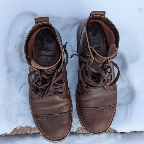 Jakkrabbits Service Boot in Horween Olive Chromexcel