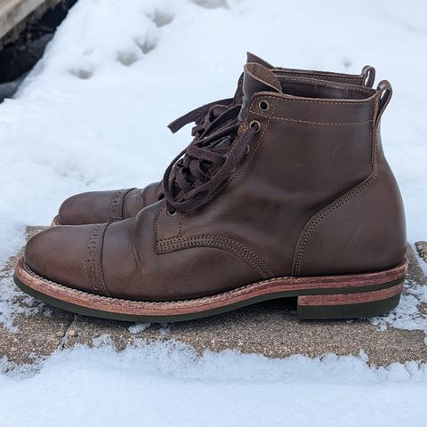 Jakkrabbits Service Boot in Horween Olive Chromexcel