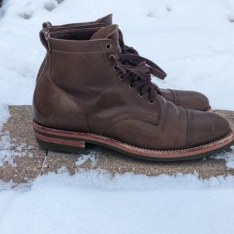 Jakkrabbits Service Boot in Horween Olive Chromexcel