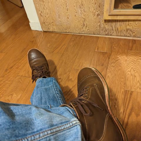 Jakkrabbits Service Boot in Horween Olive Chromexcel