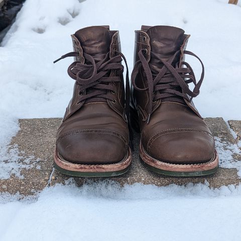 Jakkrabbits Service Boot in Horween Olive Chromexcel