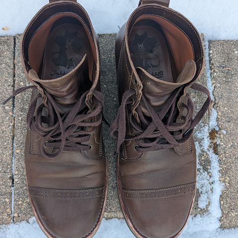 Jakkrabbits Service Boot in Horween Olive Chromexcel
