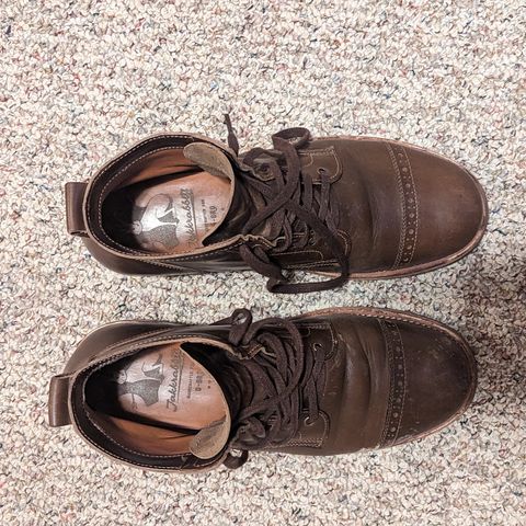 Jakkrabbits Service Boot in Horween Olive Chromexcel