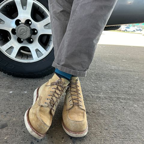 View photo of Red Wing 6-Inch Classic Moc in S.B. Foot Hawthorne Abilene