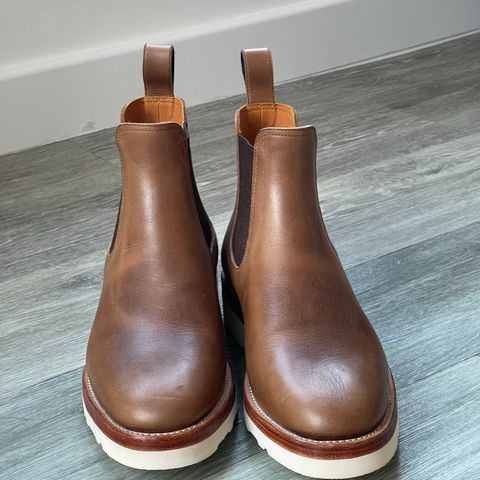 Search result thumbnail of Benzein The Seventh Chelsea Boot in Horween Natural Chromexcel