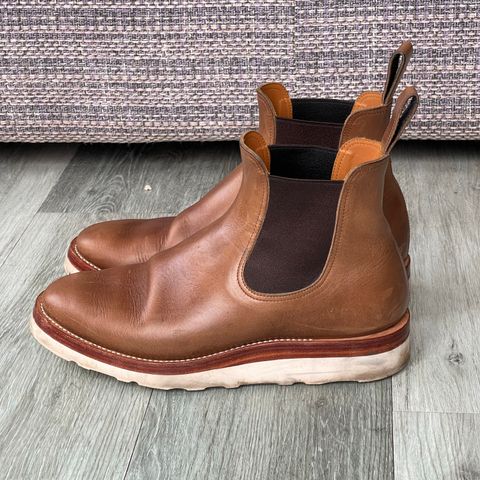 View photo of Benzein The Seventh Chelsea Boot in Horween Natural Chromexcel