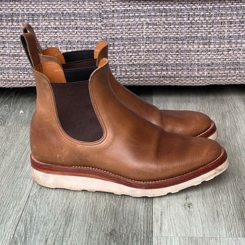 Benzein The Seventh Chelsea Boot in Horween Natural Chromexcel