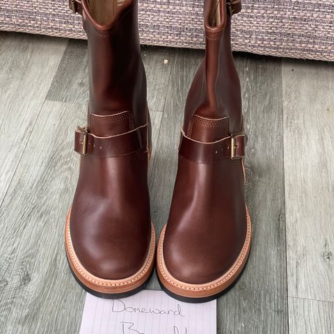 John Lofgren Wabash Engineer Boots in Chocolate