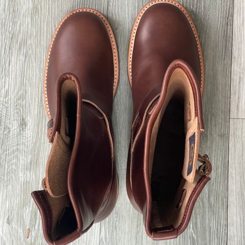 John Lofgren Wabash Engineer Boots in Chocolate