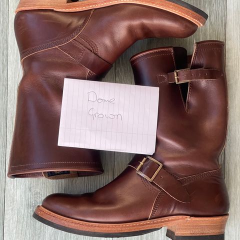 John Lofgren Wabash Engineer Boots in Chocolate